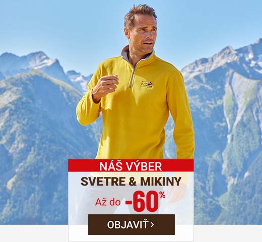 Svetre a mikiny